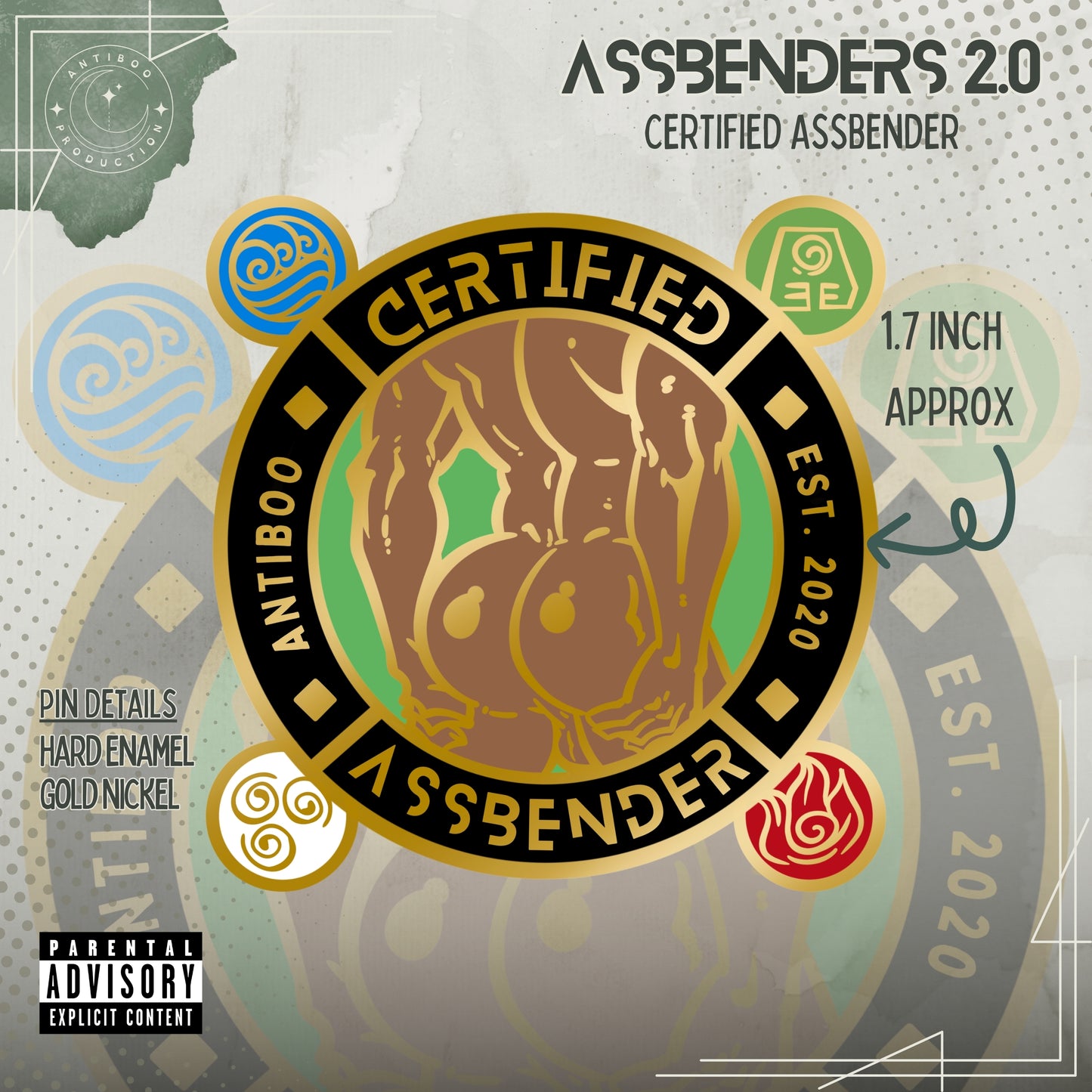 AssBender 2.0(18+)-Certified A.B.Pin