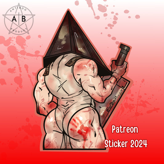 Pyramid Head Patreon-Sticker 2024