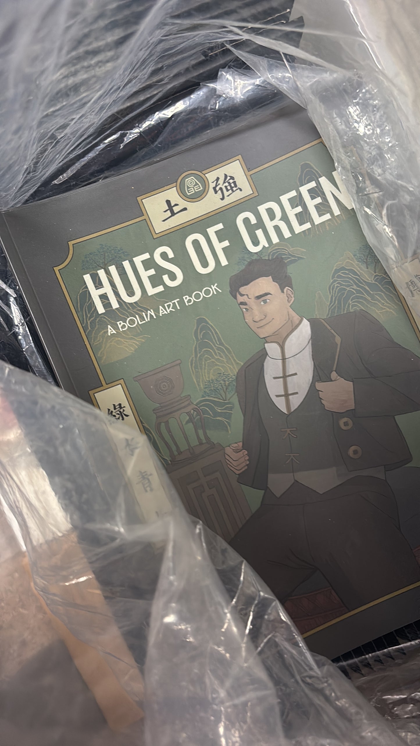 Hues of Green[Bolin ArtBook]: Found Leftovers