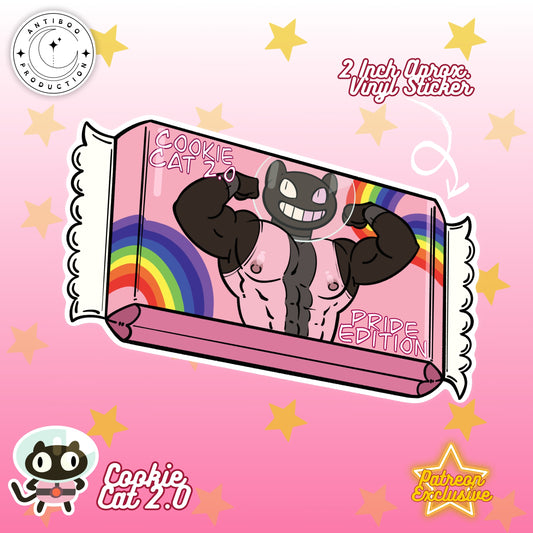 "CookieCat 2.0"-Patreon Sticker 2025